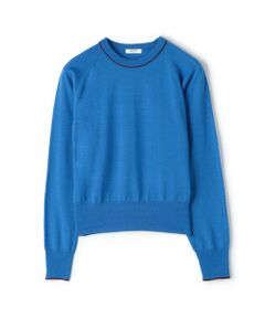 TOMORROWLAND / トゥモローランド ニット・セーター | プレーンウール クルーネックプルオーバー