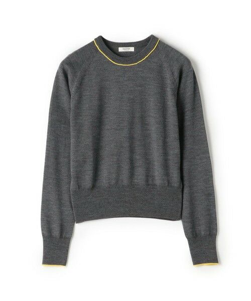 TOMORROWLAND/トゥモローランド プレーンウール クルーネックプルオーバー 16 チャコールグレー系 M(11号) TOMORROWLAND/トゥモローランド プレーンウール クルーネックプルオーバー 16 チャコールグレー系 M(11号)