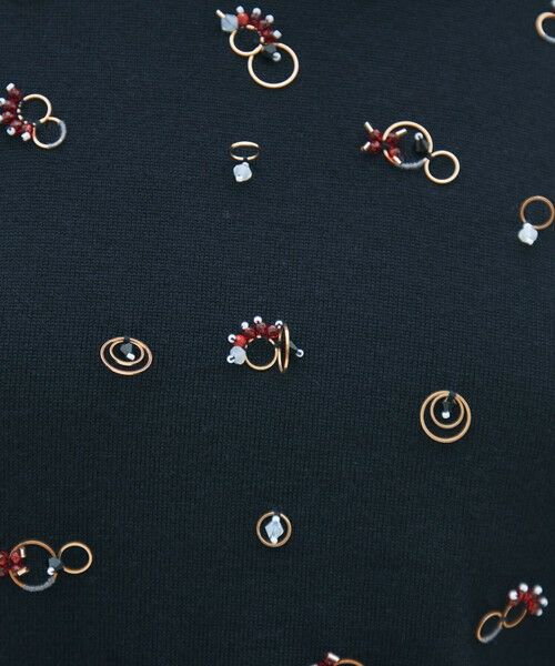 TOMORROWLAND / トゥモローランド ニット・セーター | ウールビジュー ハーフスリーブプルオーバー | 詳細8