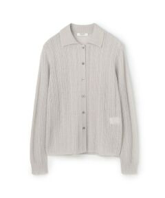 TOMORROWLAND / トゥモローランド カーディガン・ボレロ | レーシーアルパカ ポロカーディガン