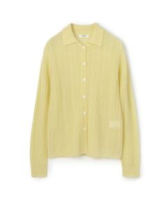 TOMORROWLAND / トゥモローランド カーディガン・ボレロ | レーシーアルパカ ポロカーディガン