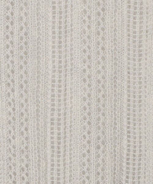 TOMORROWLAND / トゥモローランド カーディガン・ボレロ | レーシーアルパカブレンド ポロカーディガン | 詳細9