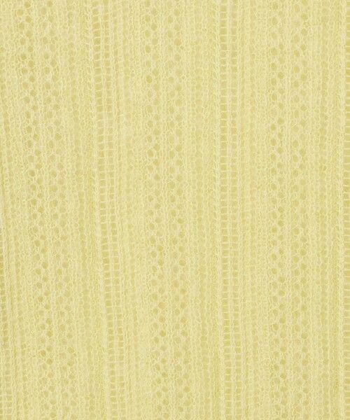 TOMORROWLAND / トゥモローランド ニット・セーター | レーシーアルパカブレンド ハーフスリーブプルオーバー | 詳細9