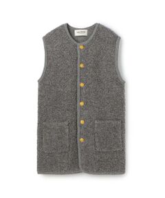 美品　未使用品に近い　TOMORROWLAND フェザーヤーン ペプラムベスト 楽天市場】フェザーヤーン ペプラムベスト Ballsey