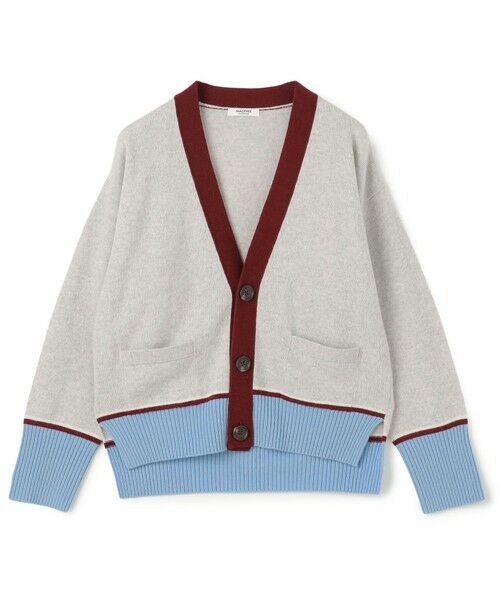 TOMORROWLAND / トゥモローランド カーディガン・ボレロ | NZ LAMBS Vネックカーディガン(14 グレー系)