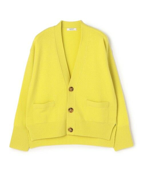 TOMORROWLAND / トゥモローランド カーディガン・ボレロ | NZ LAMBS Vネックカーディガン(21 イエロー)
