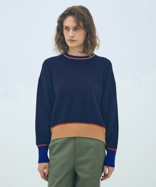 NZ LAMBS クルーネックプルオーバー （ニット・セーター