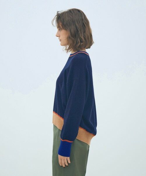TOMORROWLAND / トゥモローランド ニット・セーター | NZ LAMBS クルーネックプルオーバー | 詳細3