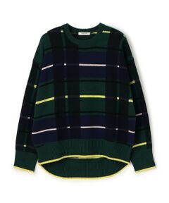 TOMORROWLAND / トゥモローランド ニット・セーター | NZ LAMBS プリント クルーネックプルオーバー