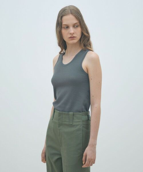 TOMORROWLAND / トゥモローランド タンクトップ | コンビジャージー タンクトップ | 詳細9