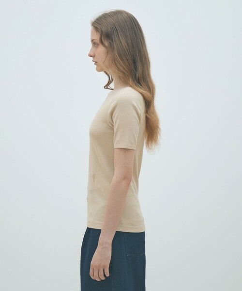 TOMORROWLAND / トゥモローランド Tシャツ | コンビジャージー ハーフスリーブプルオーバー | 詳細3