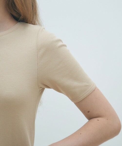 TOMORROWLAND / トゥモローランド Tシャツ | コンビジャージー ハーフスリーブプルオーバー | 詳細6