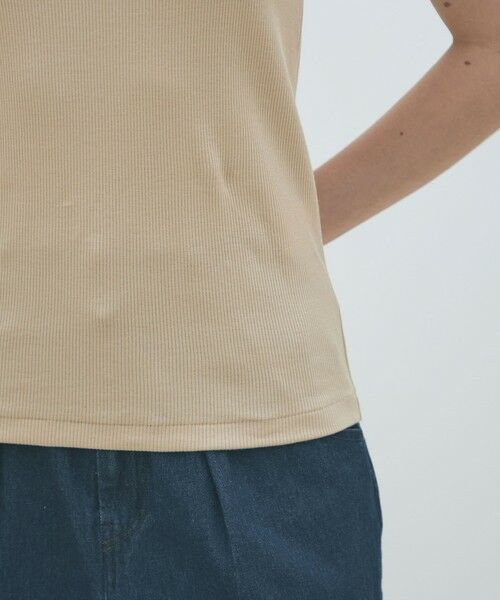 TOMORROWLAND / トゥモローランド Tシャツ | コンビジャージー ハーフスリーブプルオーバー | 詳細7