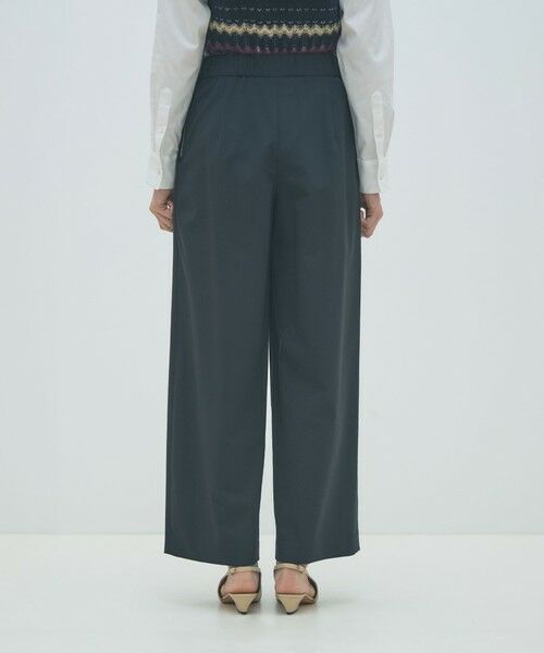 TOMORROWLAND / トゥモローランド その他パンツ | ポリエステルウールストレッチ フレアパンツ | 詳細4