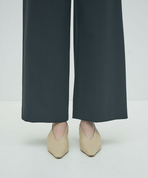 TOMORROWLAND / トゥモローランド その他パンツ | ポリエステルウールストレッチ フレアパンツ | 詳細9