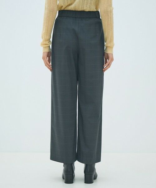 TOMORROWLAND / トゥモローランド その他パンツ | ポリエステルウールストレッチチェック フレアパンツ | 詳細4