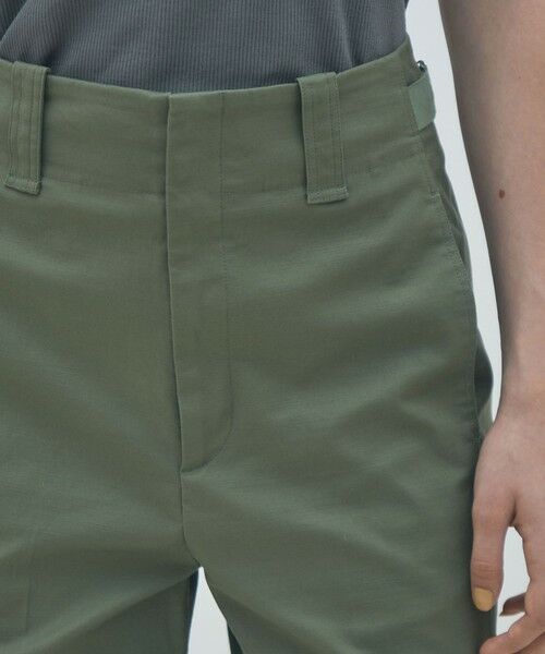 TOMORROWLAND / トゥモローランド カーゴパンツ | バックサテンスラブストレッチ テーパードパンツ | 詳細5