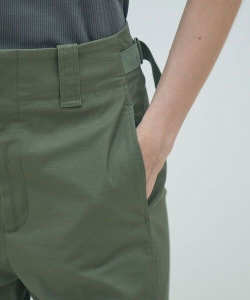 TOMORROWLAND / トゥモローランド カーゴパンツ | バックサテンスラブストレッチ テーパードパンツ | 詳細7