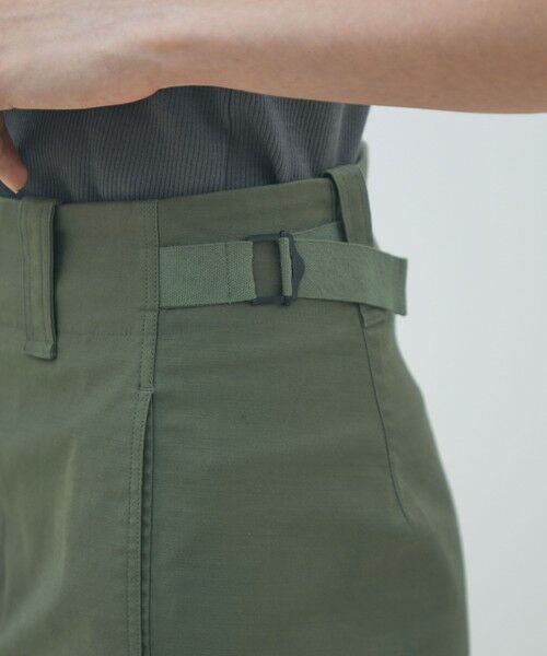 TOMORROWLAND / トゥモローランド カーゴパンツ | バックサテンスラブストレッチ テーパードパンツ | 詳細8