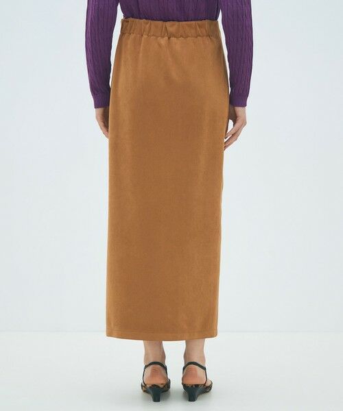 TOMORROWLAND / トゥモローランド ロング・マキシ丈スカート | フェイクスエード Iラインマキシスカート | 詳細4