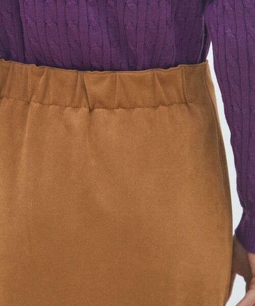 TOMORROWLAND / トゥモローランド ロング・マキシ丈スカート | フェイクスエード Iラインマキシスカート | 詳細6