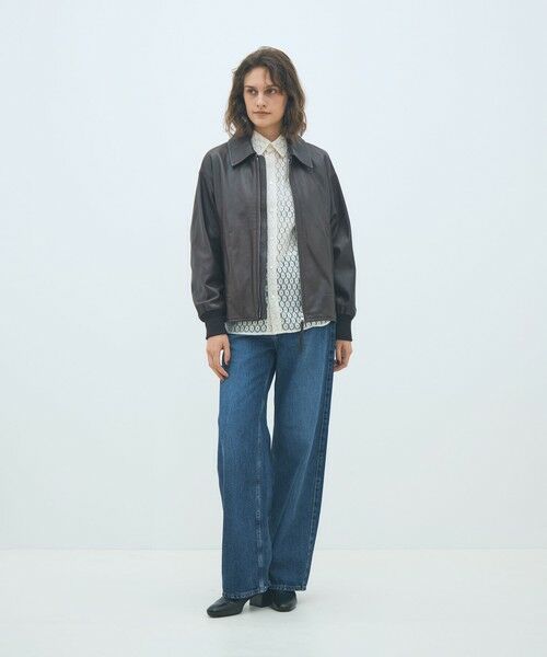 TOMORROWLAND / トゥモローランド レザーブルゾン・ジャケット | シープレザー ブルゾン | 詳細1