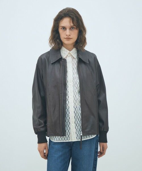 TOMORROWLAND / トゥモローランド レザーブルゾン・ジャケット | シープレザー ブルゾン | 詳細2