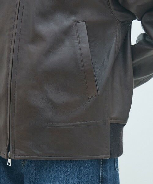 TOMORROWLAND / トゥモローランド レザーブルゾン・ジャケット | シープレザー ブルゾン | 詳細7