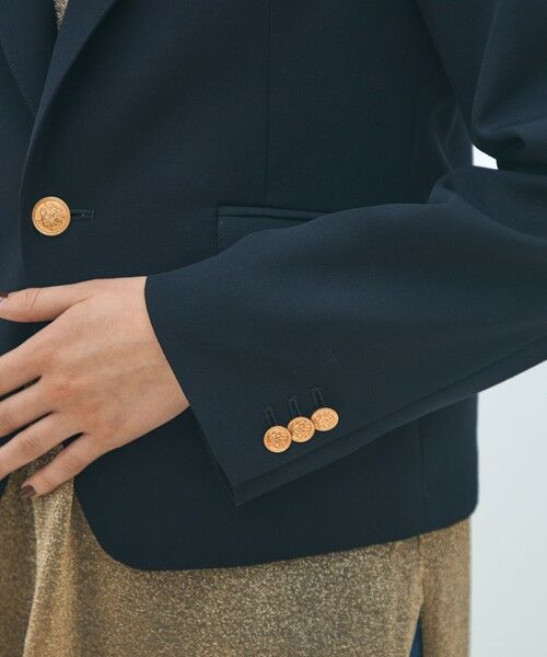 TOMORROWLAND / トゥモローランド テーラードジャケット | ビンテージギャバジン シングルブレストジャケット | 詳細7