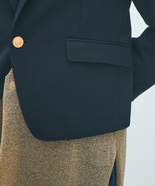 TOMORROWLAND / トゥモローランド テーラードジャケット | ビンテージギャバジン シングルブレストジャケット | 詳細9