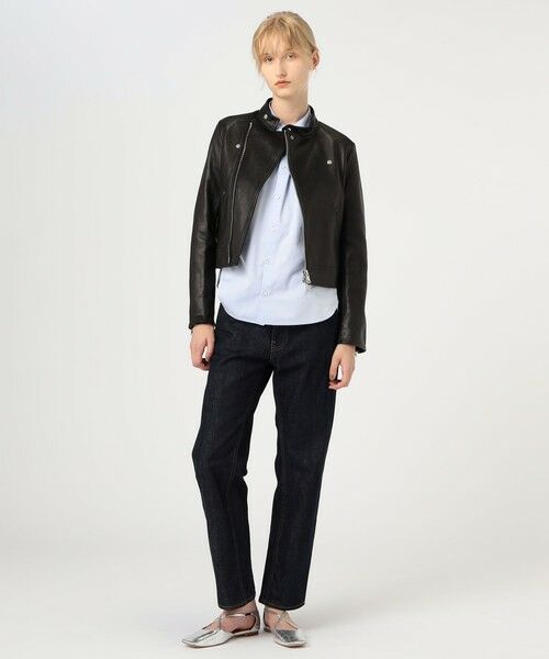 ラムレザー ライダースジャケット （レザーブルゾン・ジャケット