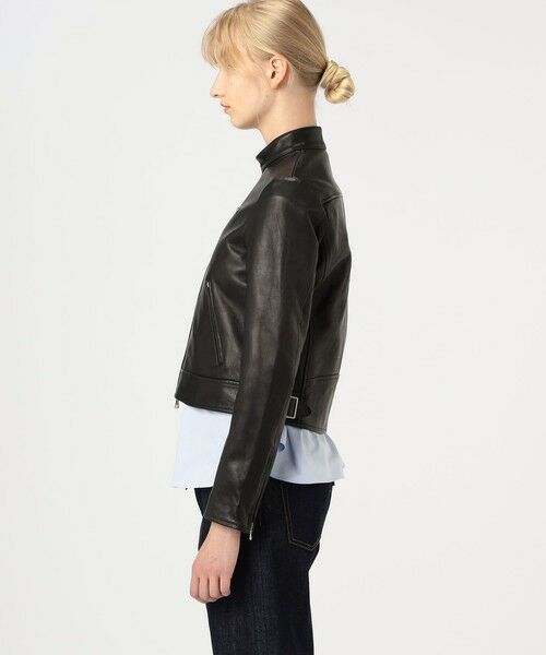 TOMORROWLAND / トゥモローランド レザーブルゾン・ジャケット | ラムレザー ライダースジャケット | 詳細3