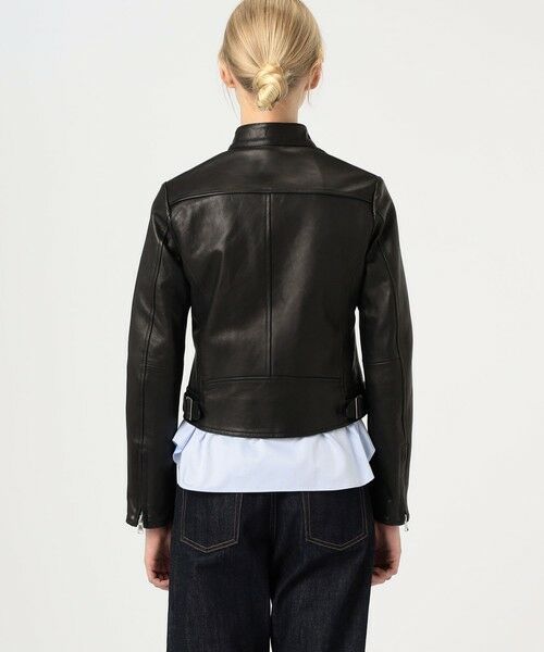 TOMORROWLAND / トゥモローランド レザーブルゾン・ジャケット | ラムレザー ライダースジャケット | 詳細4