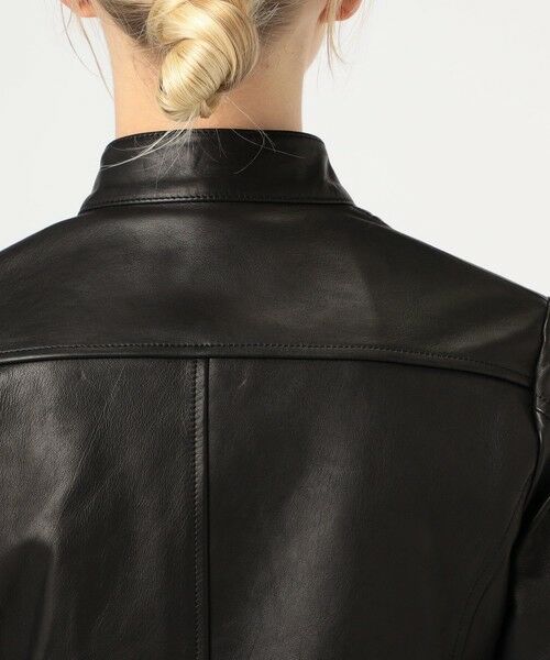 TOMORROWLAND / トゥモローランド レザーブルゾン・ジャケット | ラムレザー ライダースジャケット | 詳細7