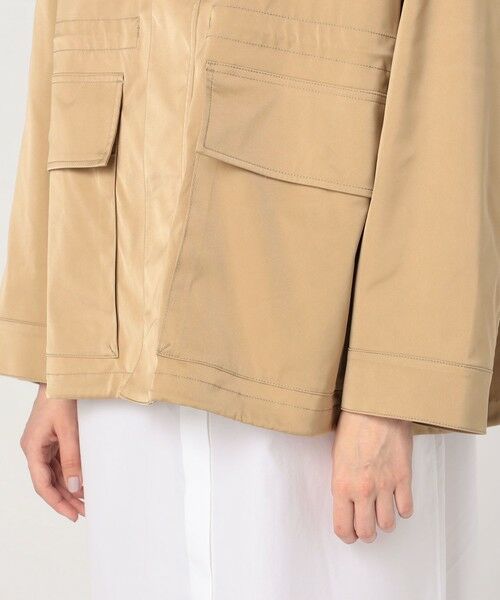 TOMORROWLAND / トゥモローランド ブルゾン | ダブルサテン フーディーブルゾン | 詳細10