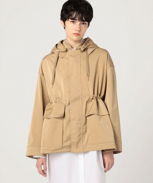 TOMORROWLAND / トゥモローランド ブルゾン | ダブルサテン フーディーブルゾン | 詳細11