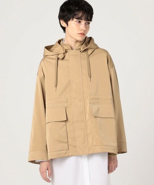 TOMORROWLAND / トゥモローランド ブルゾン | ダブルサテン フーディーブルゾン | 詳細2