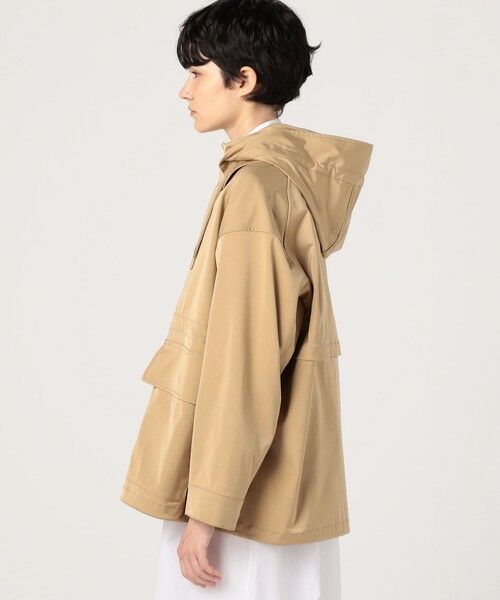 TOMORROWLAND / トゥモローランド ブルゾン | ダブルサテン フーディーブルゾン | 詳細3