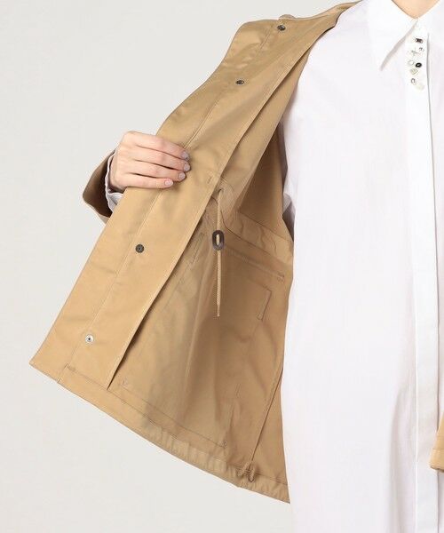 TOMORROWLAND / トゥモローランド ブルゾン | ダブルサテン フーディーブルゾン | 詳細5