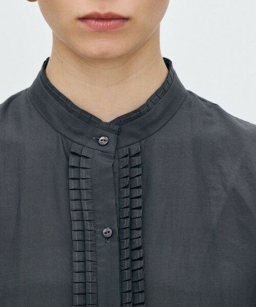 TOMORROWLAND / トゥモローランド シャツ・ブラウス | シャンブレータフタ ノースリーブブラウス | 詳細5