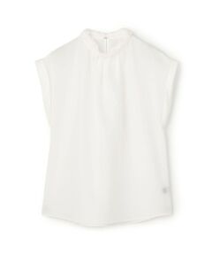 TOMORROWLAND / トゥモローランド シャツ・ブラウス | コットンシルクローン フレンチスリーブブラウス