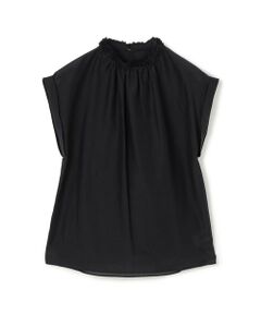 TOMORROWLAND / トゥモローランド シャツ・ブラウス | コットンシルクローン フレンチスリーブブラウス