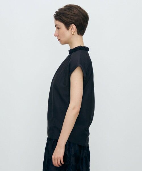 TOMORROWLAND / トゥモローランド シャツ・ブラウス | コットンシルクローン フレンチスリーブブラウス | 詳細3