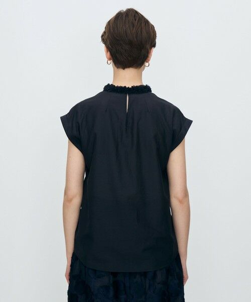 TOMORROWLAND / トゥモローランド シャツ・ブラウス | コットンシルクローン フレンチスリーブブラウス | 詳細4