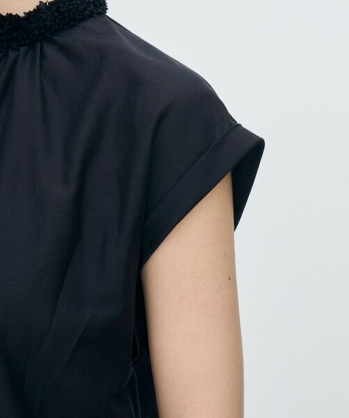 TOMORROWLAND / トゥモローランド シャツ・ブラウス | コットンシルクローン フレンチスリーブブラウス | 詳細7