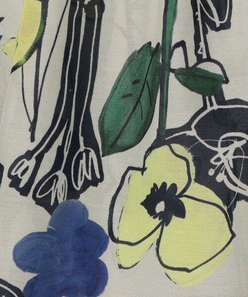 TOMORROWLAND / トゥモローランド シャツ・ブラウス | フラワーベッドプリント ネックギャザーブラウス | 詳細9