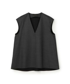 TOMORROWLAND / トゥモローランド シャツ・ブラウス | スーパーウールウィーブ Vネックトップス