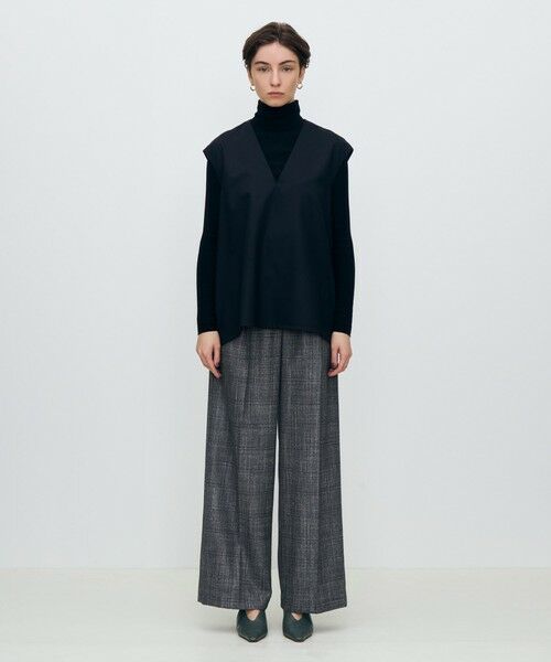 TOMORROWLAND / トゥモローランド シャツ・ブラウス | スーパーウールウィーブ Vネックトップス | 詳細10
