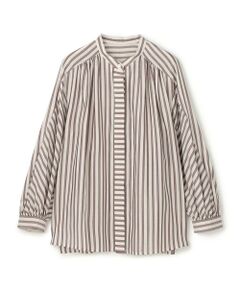 TOMORROWLAND / トゥモローランド シャツ・ブラウス（半袖以外） | トラックストライプ ヨークスリーブブラウス