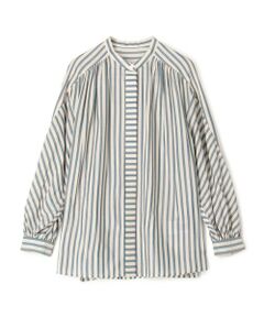 TOMORROWLAND / トゥモローランド シャツ・ブラウス（半袖以外） | トラックストライプ ヨークスリーブブラウス